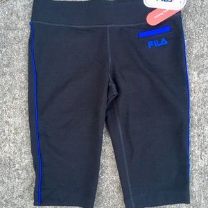 FILA Sport XS Short Exercise Leggings NWT